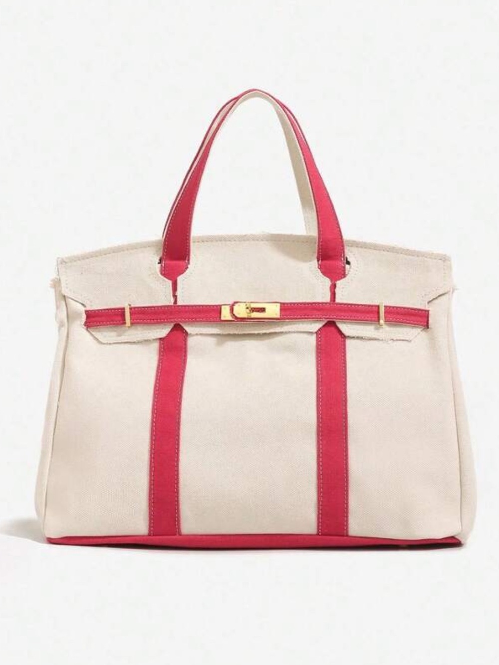 Boatkin Canvas Tote Bag with Trim